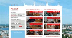 Desktop Screenshot of aparta.lv
